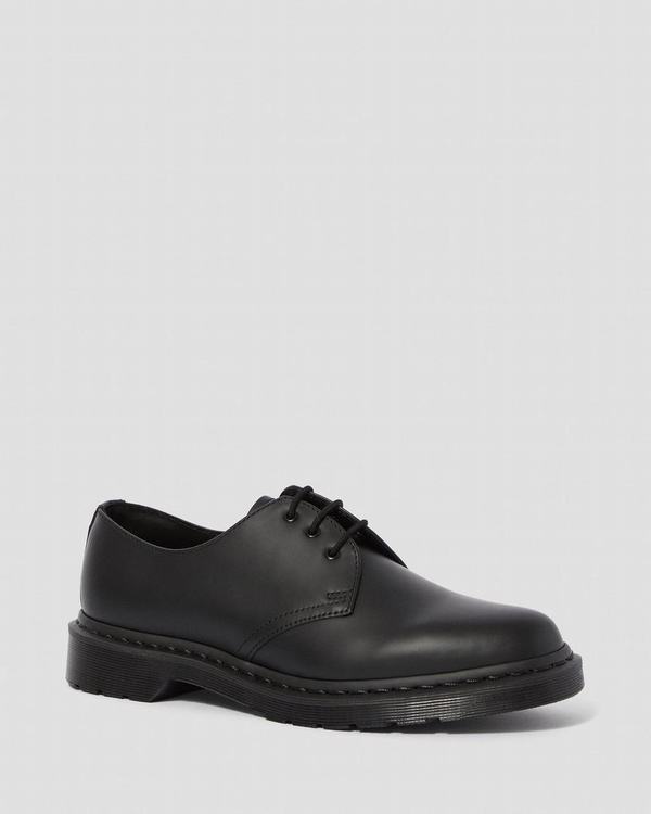 Dr Martens Dámské Polobotky Mono 1461 Černé, CZ-659208